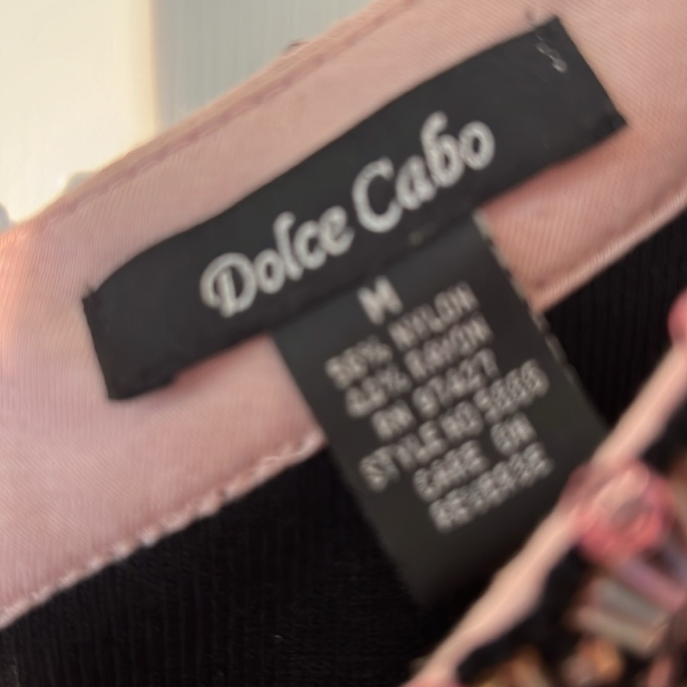 Vintage Dolce Cabo Beautifully Beaded Crop Top - Picture 9 of 10